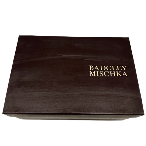 🆕 Badgley Mischka Regine - Navy Satin - 8 - Picture 8 of 10